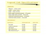Slideshow Image - 2007 American Cub Specifications